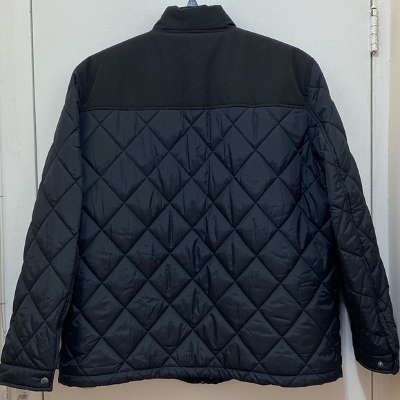 NWT Cole Hann Men’s 28 Tonal Mix Media Diamond With Faux Sherpa Lining Size XXL - Picture 6 of 11